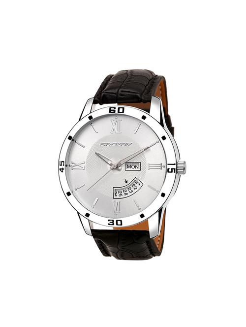 Round dial analog watch (910101SL) - 15731708 - Standard Image - 1
