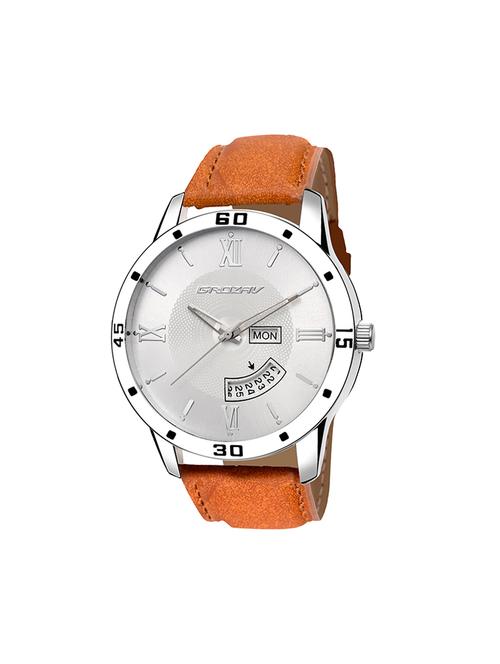 Round dial analog watch (910101SL) - 15731710 - Standard Image - 1