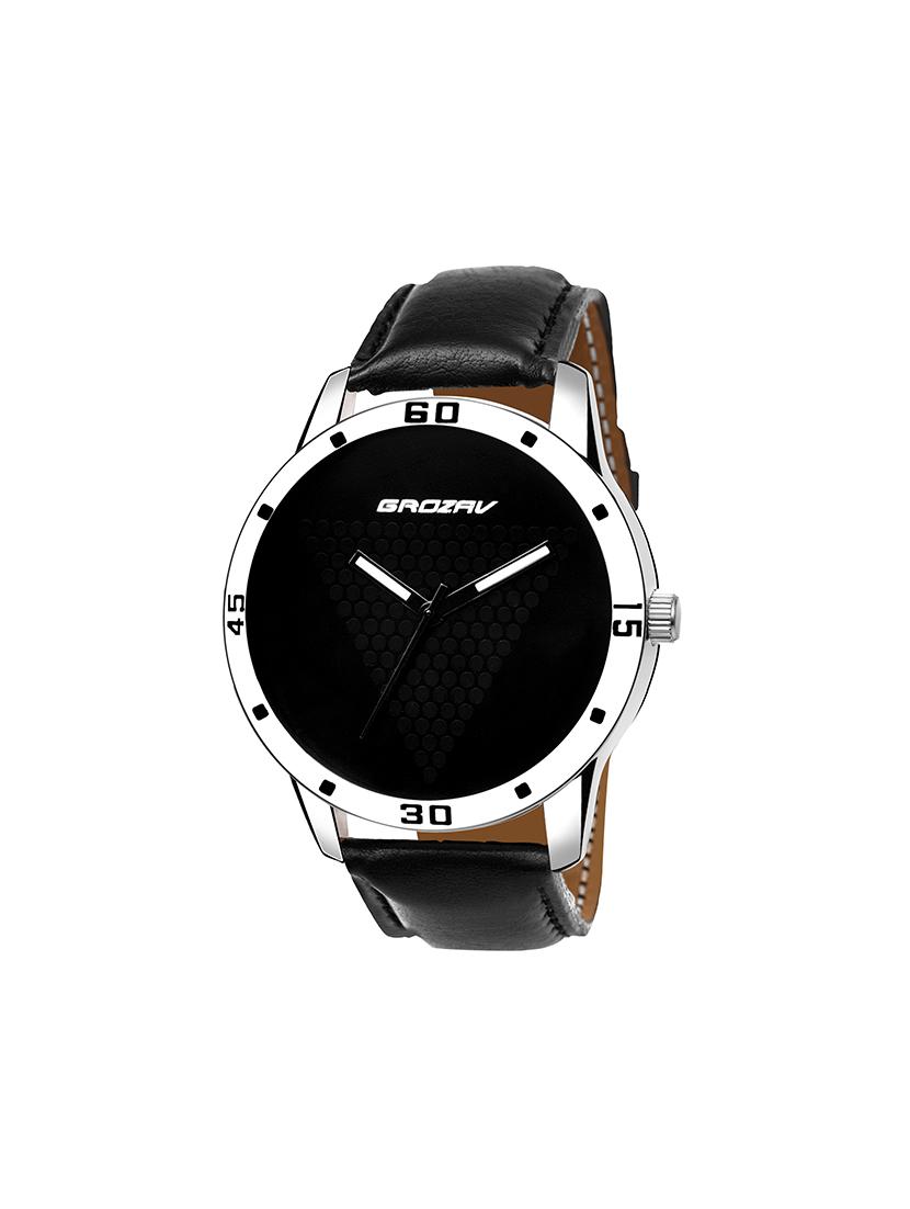 Round dial analog watch (910102BK) - 15731718 - Zoom Image - 1