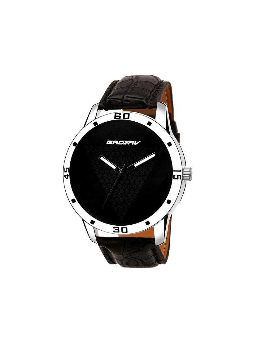 Round dial analog watch (910102BK) - 15731720 - Zoom Image - 1