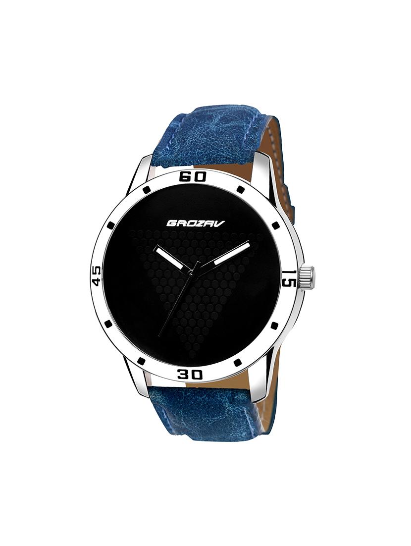 Round dial analog watch (910102BK) - 15731721 - Zoom Image - 1