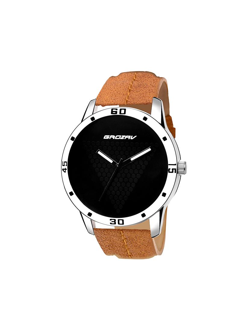 Round dial analog watch (910102BK) - 15731723 - Zoom Image - 1