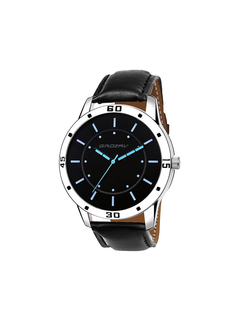 Round dial analog watch (910103BK) - 15731724 - Zoom Image - 1