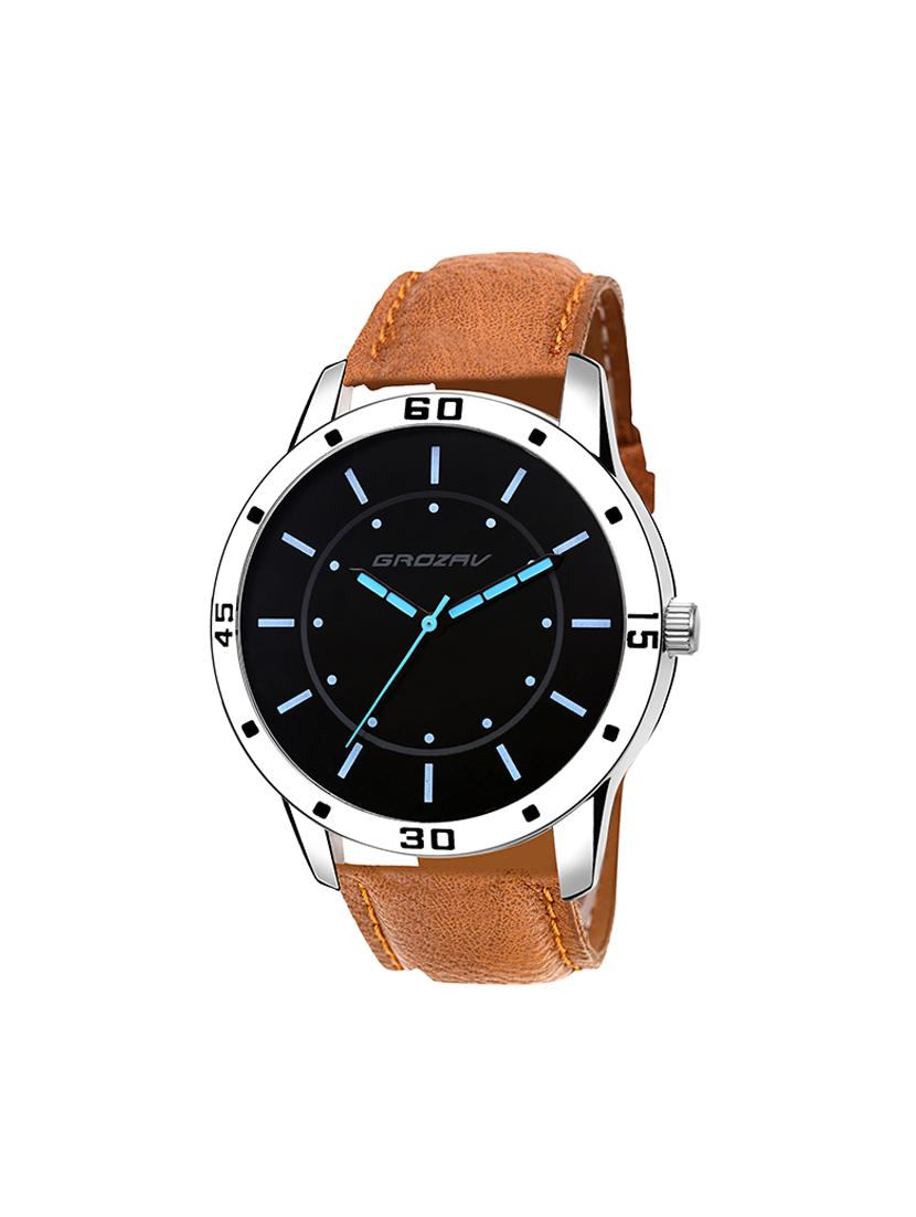 Round dial analog watch (910103BK) - 15731725 - Zoom Image - 1