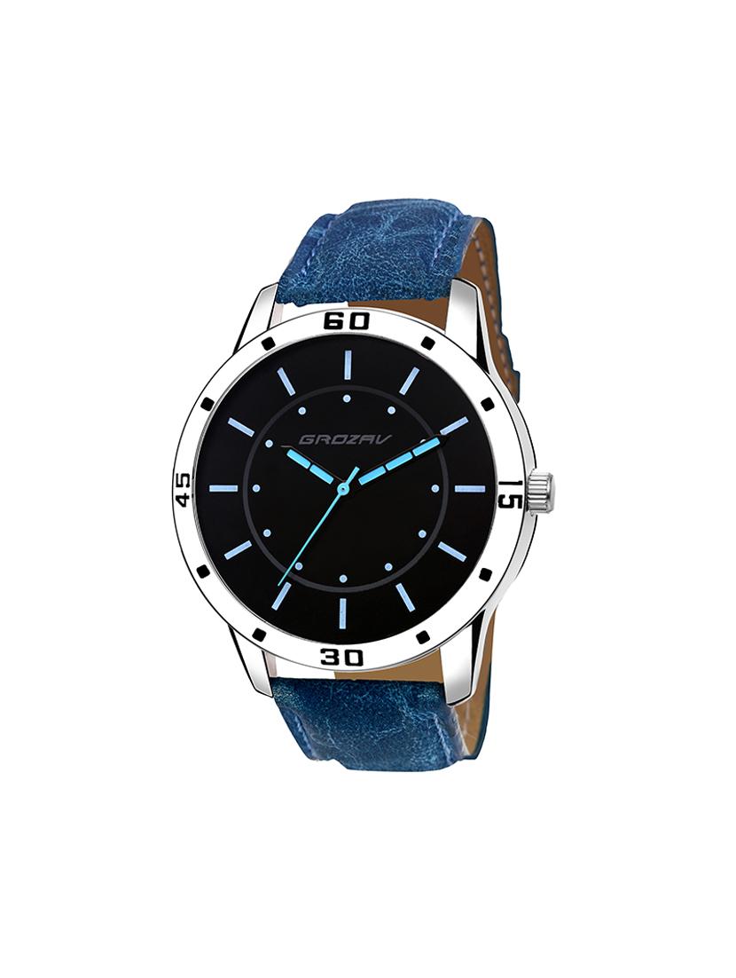 Round dial analog watch (910103BK) - 15731726 - Zoom Image - 1