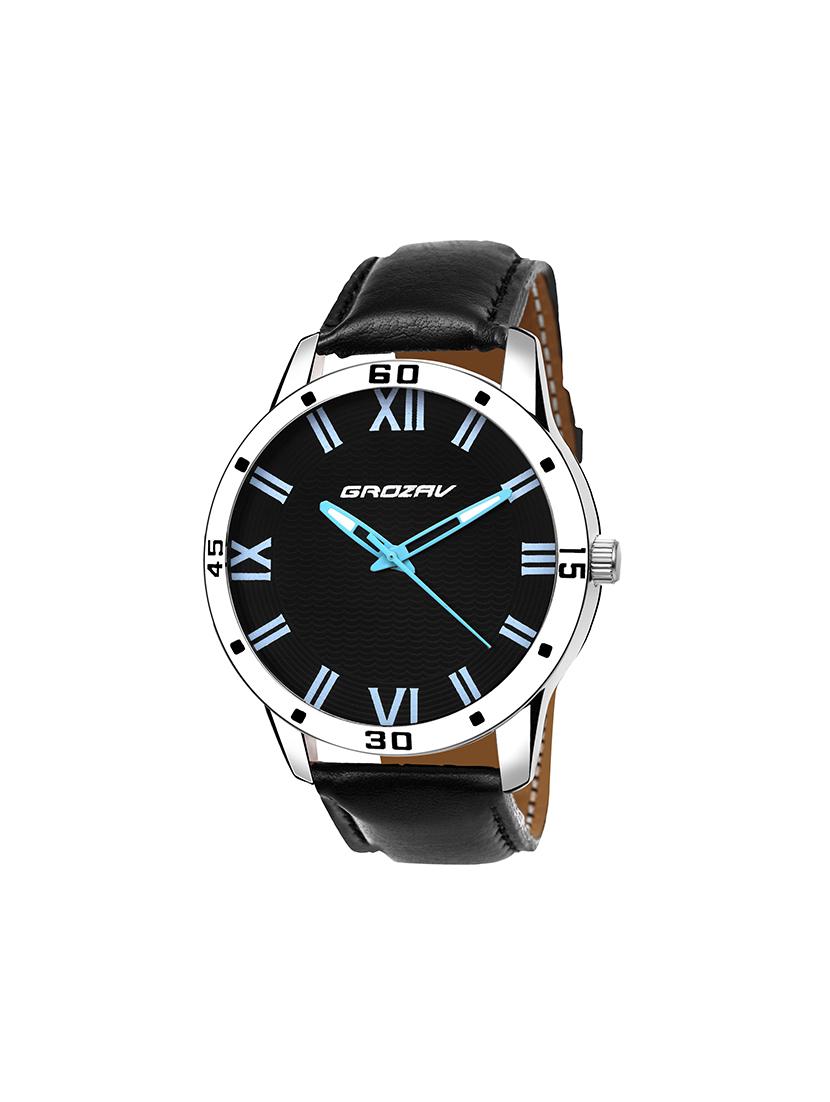 Round dial analog watch (910104BK) - 15731729 - Zoom Image - 1