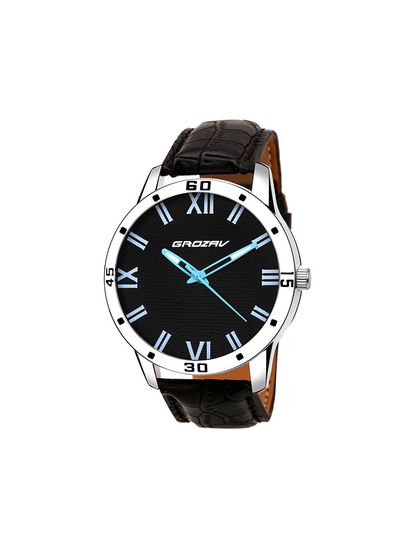 Round dial analog watch (910104BK) - 15731731 - Zoom Image - 1