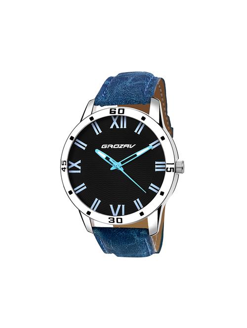 Round dial analog watch (910104BK) - 15731732 - Standard Image - 1