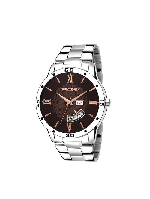 Round dial analog watch (910101BR) - 15731751 - Standard Image - 1