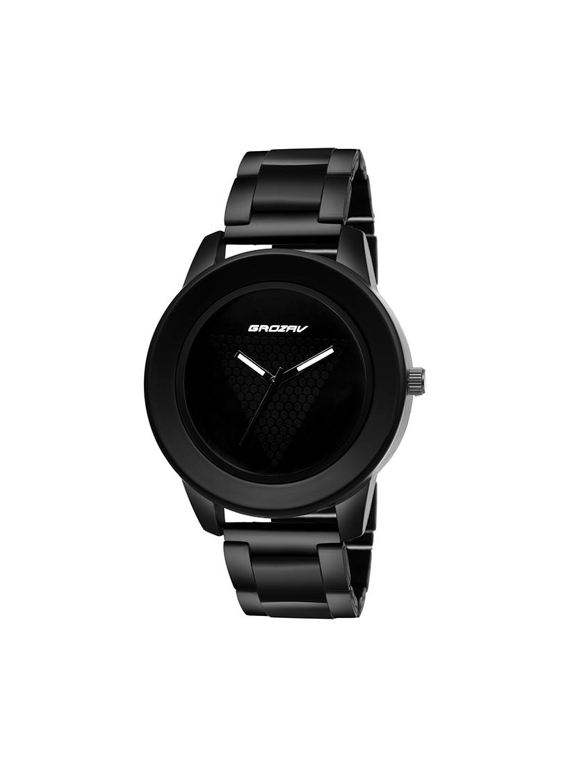 Round dial analog watch (910702BK) - 15731759 - Zoom Image - 1