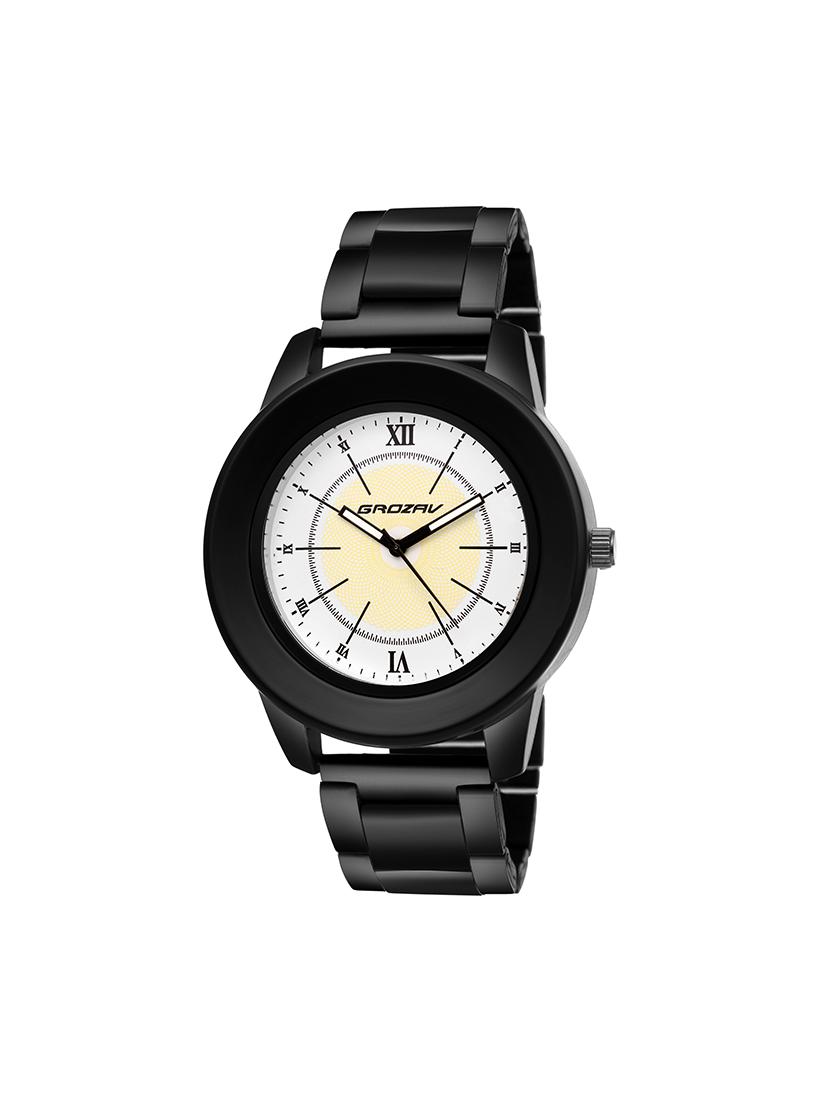 Round dial analog watch (910706WT) - 15731762 - Zoom Image - 1
