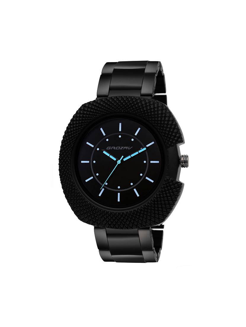 Round dial analog watch (910603BK) - 15731764 - Zoom Image - 1