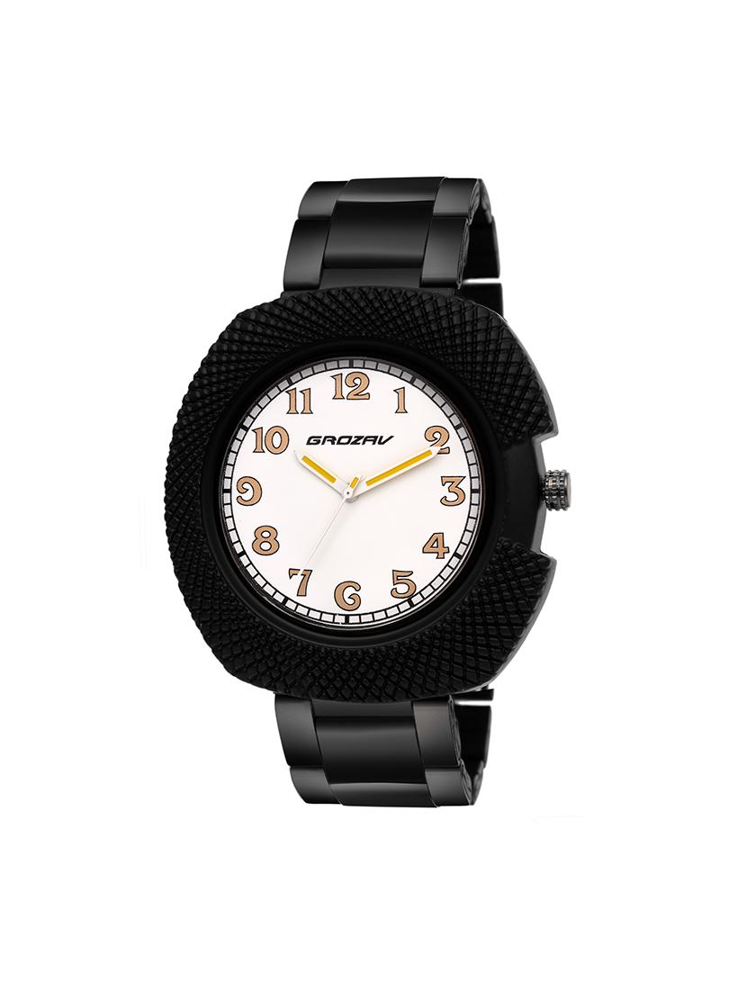 Round dial analog watch (910605WT) - 15731765 - Zoom Image - 1