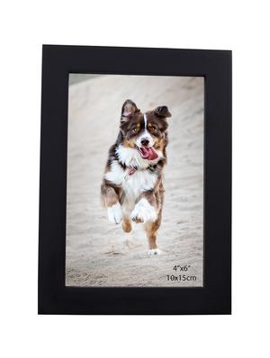 black wooden 4x6 photo frame - 15731847 - Standard Image - 2
