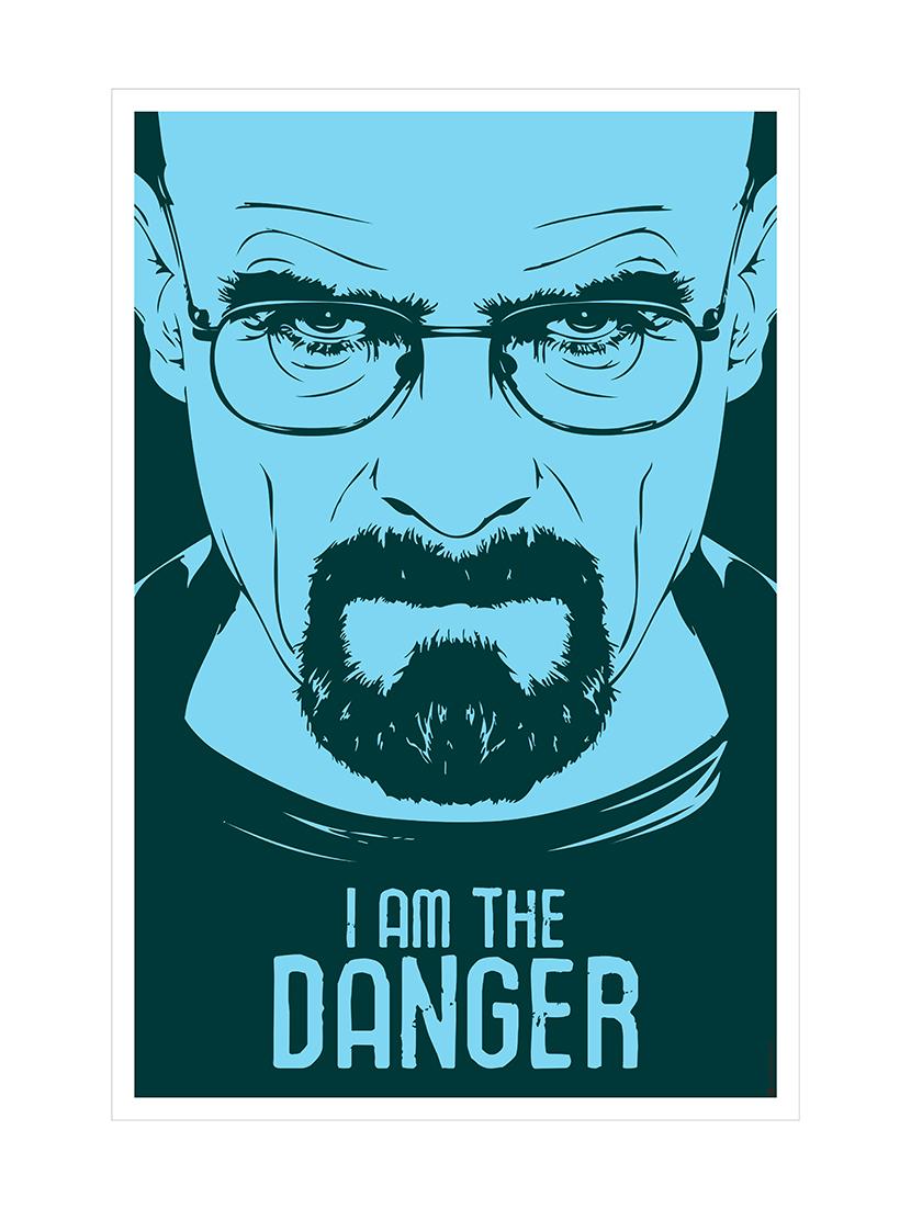 Rawpockets"Breaking Bad - I am the danger"Wall posters (PaperBoard,33cmX48cm) - 15731923 - Zoom Image - 1