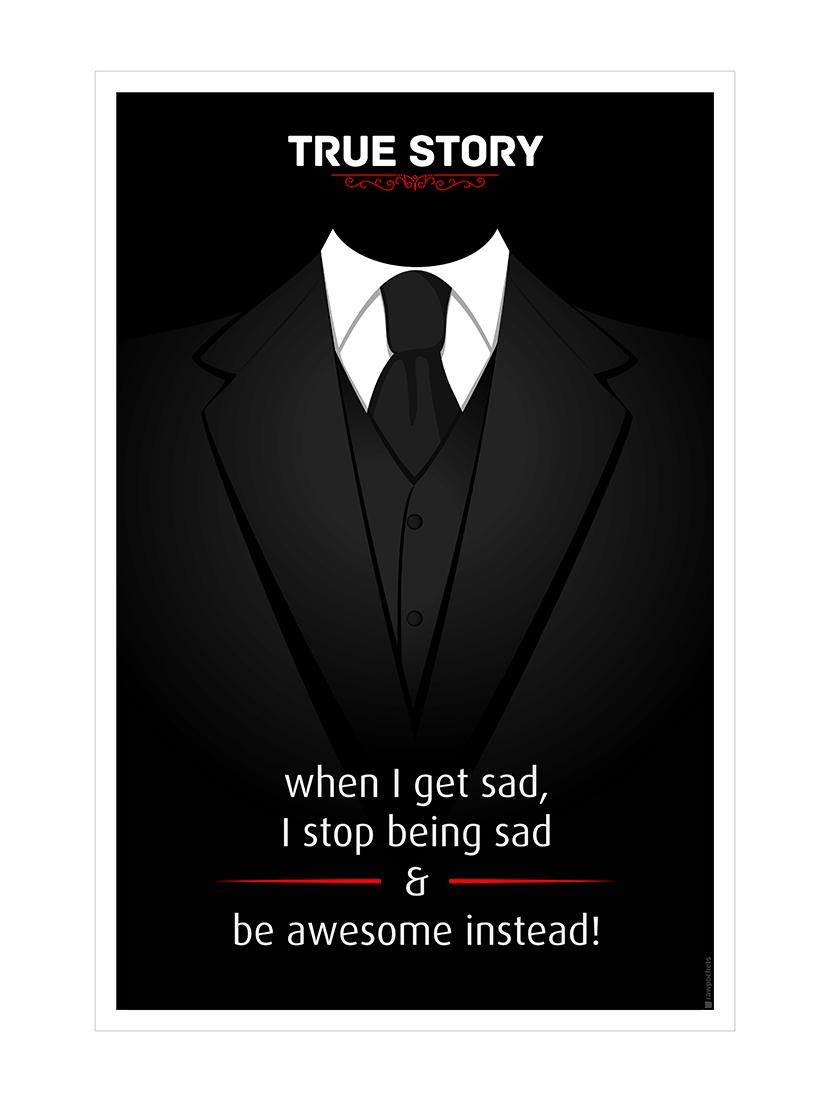 Rawpockets"How I met your Mother - True story"Wall posters (PaperBoard,33cmX48cm) - 15731930 - Zoom Image - 1