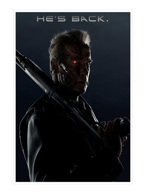 Rawpockets"Arnold Terminator"Wall posters (PaperBoard,33cmX48cm) - 15731943 - Standard Image - 1