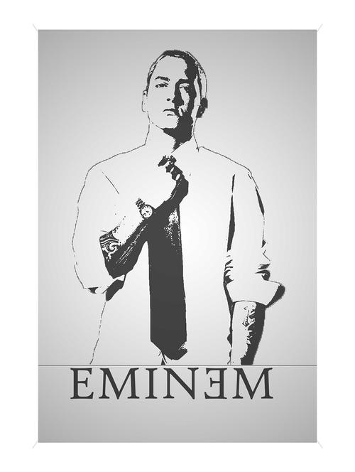 rawpockets"eminem"wall posters (paperboard,33cmx48cm) - 15731949 - Very Small Image - 1