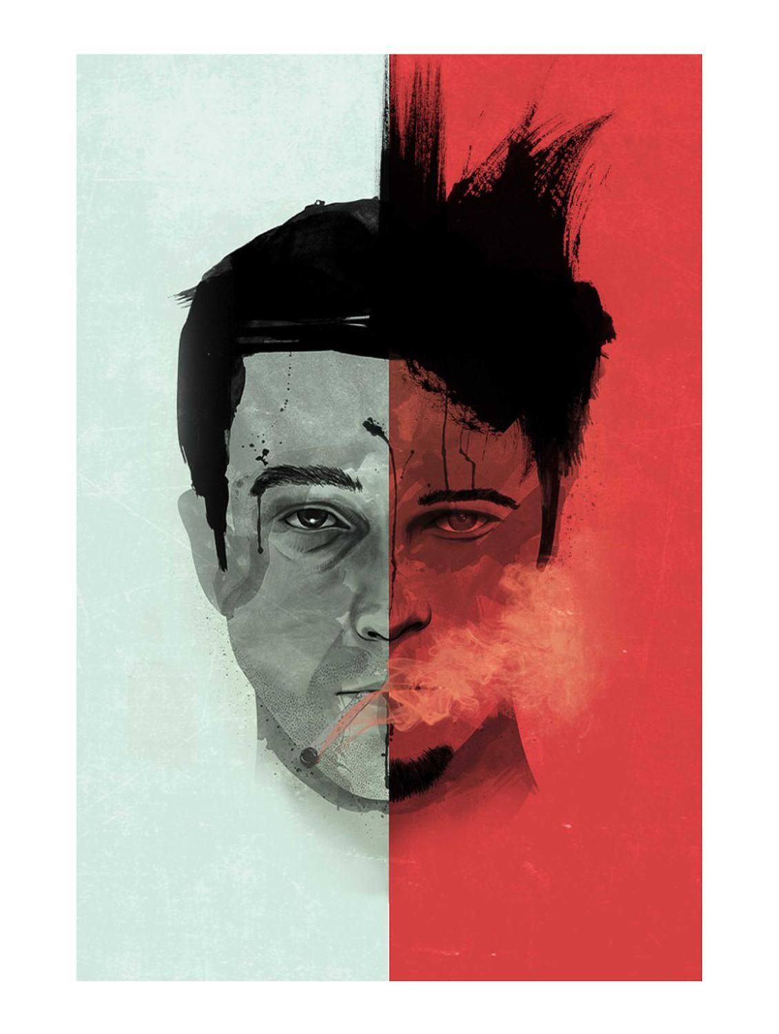 Rawpockets"Fight Club Edward"Wall posters (PaperBoard,33cmX48cm) - 15731952 - Zoom Image - 1