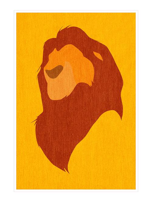 Rawpockets"Lion King"Wall posters (PaperBoard,33cmX48cm) - 15731973 - Standard Image - 1