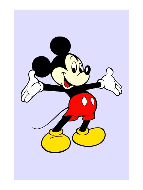Rawpockets"Mickey Mouse"Wall posters (PaperBoard,33cmX48cm) - 15731974 - Standard Image - 1