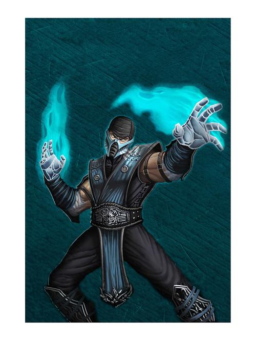Rawpockets"Mortal Kombat Ninja"Wall posters (PaperBoard,33cmX48cm) - 15731977 - Standard Image - 1