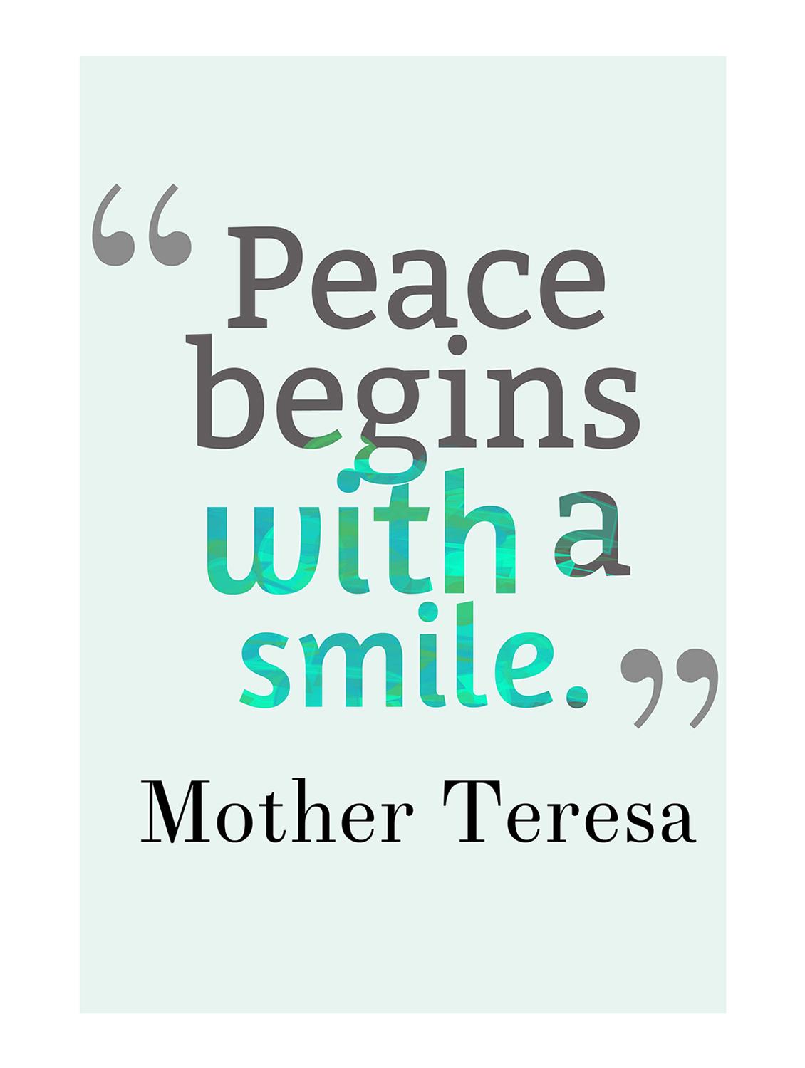 Rawpockets"Mother Teresa"Wall posters (PaperBoard,33cmX48cm) - 15731979 - Zoom Image - 1