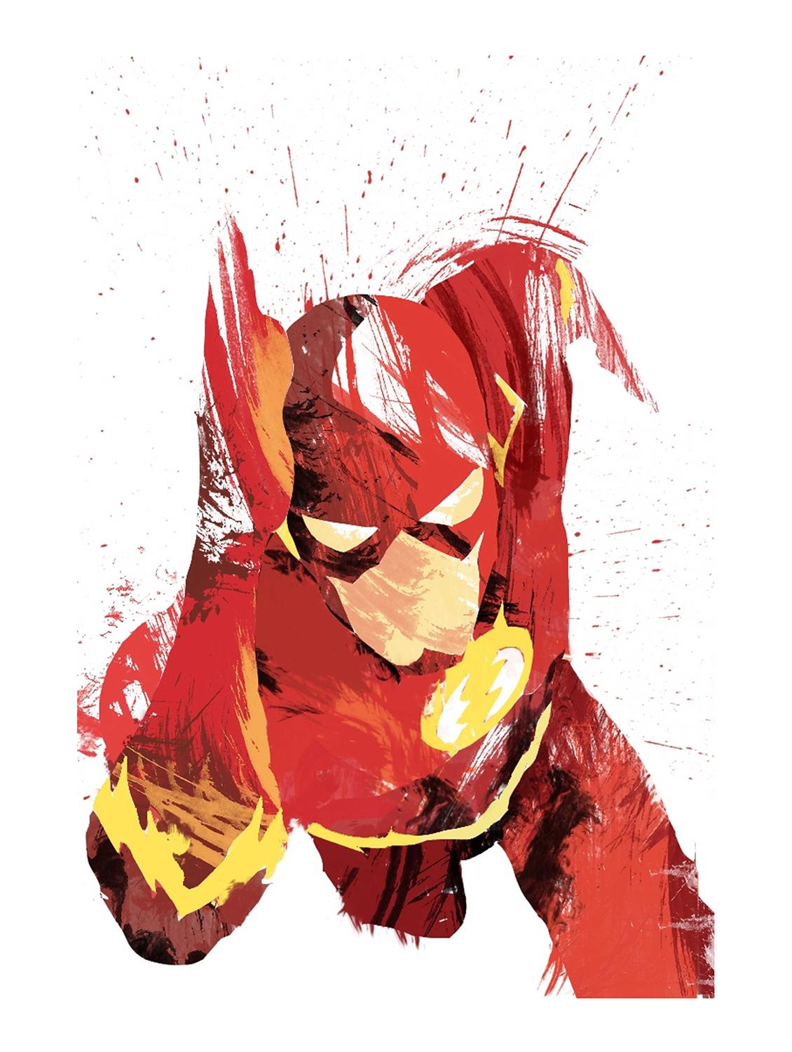 Rawpockets"Running Flash"Wall posters (PaperBoard,33cmX48cm) - 15731985 - Zoom Image - 1