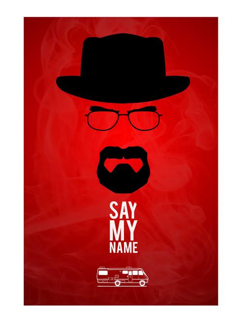rawpockets"say my name"wall posters (paperboard,33cmx48cm) - 15731986 - Very Small Image - 1