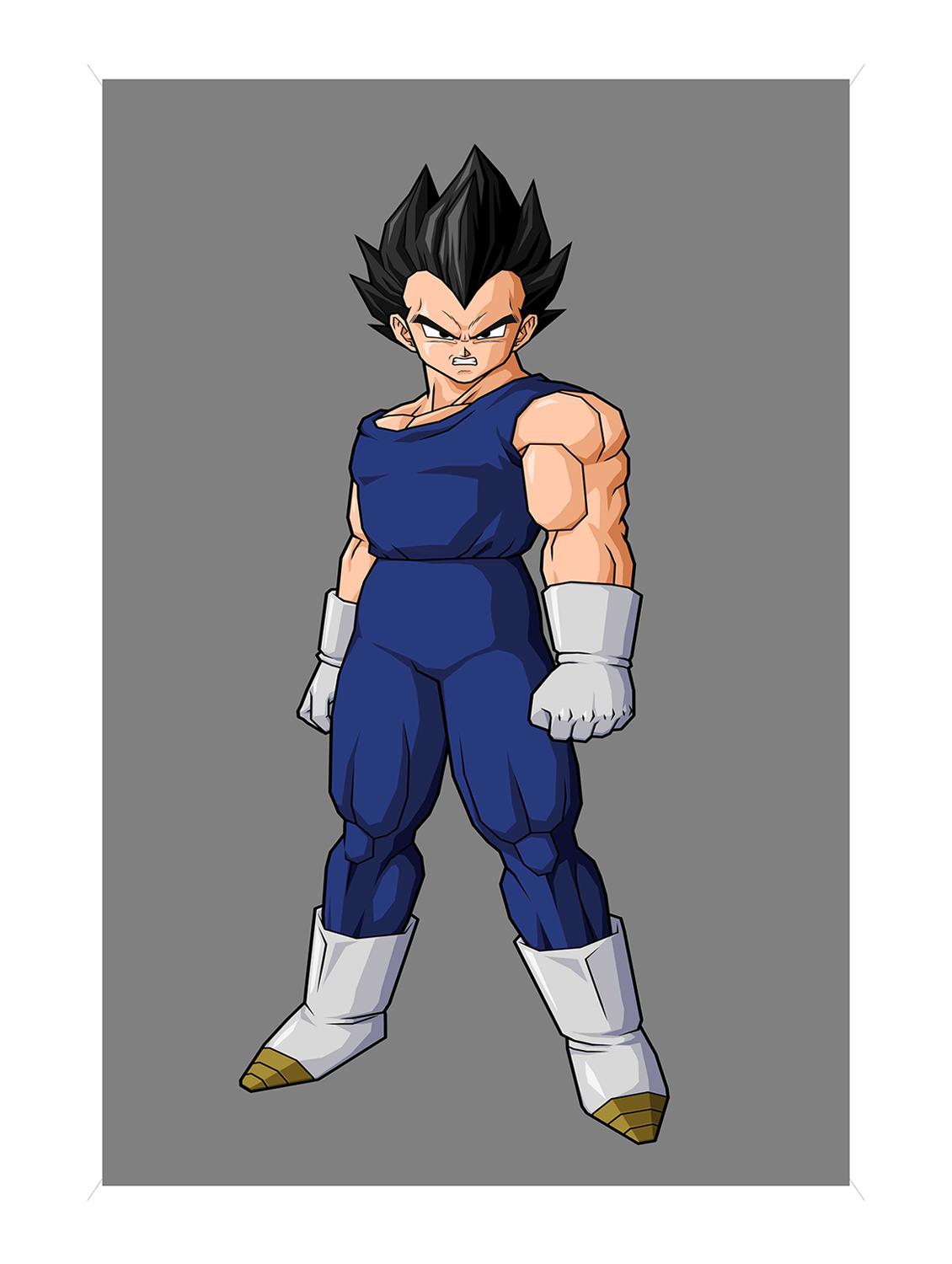 Rawpockets"Vegeta Fire"Wall posters (PaperBoard,33cmX48cm) - 15731994 - Zoom Image - 1