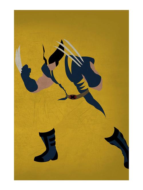 Rawpockets"Wolverine"Wall posters (PaperBoard,33cmX48cm) - 15731999 - Standard Image - 1