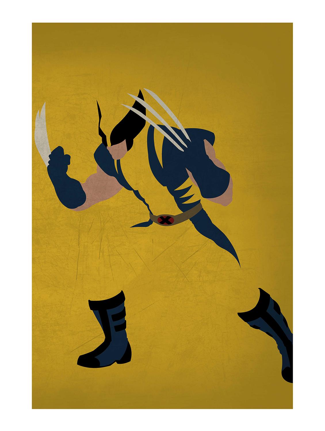 Rawpockets"Wolverine"Wall posters (PaperBoard,33cmX48cm) - 15731999 - Zoom Image - 1