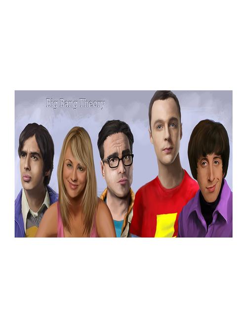 Rawpockets"Big Bang Theory Family"Wall posters (PaperBoard,33cmX48cm) - 15732004 - Standard Image - 1