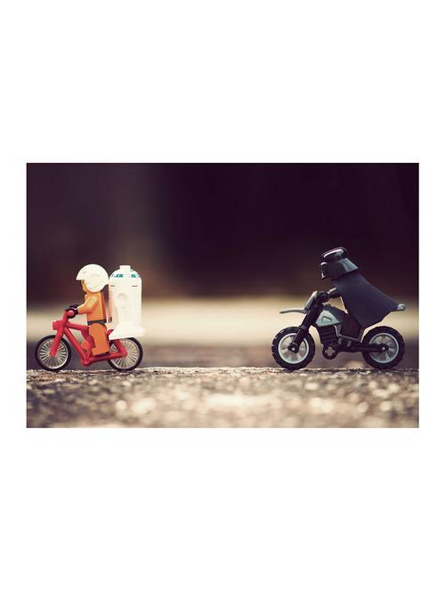 Rawpockets"Bike Chase"Wall posters (PaperBoard,33cmX48cm) - 15732005 - Standard Image - 1