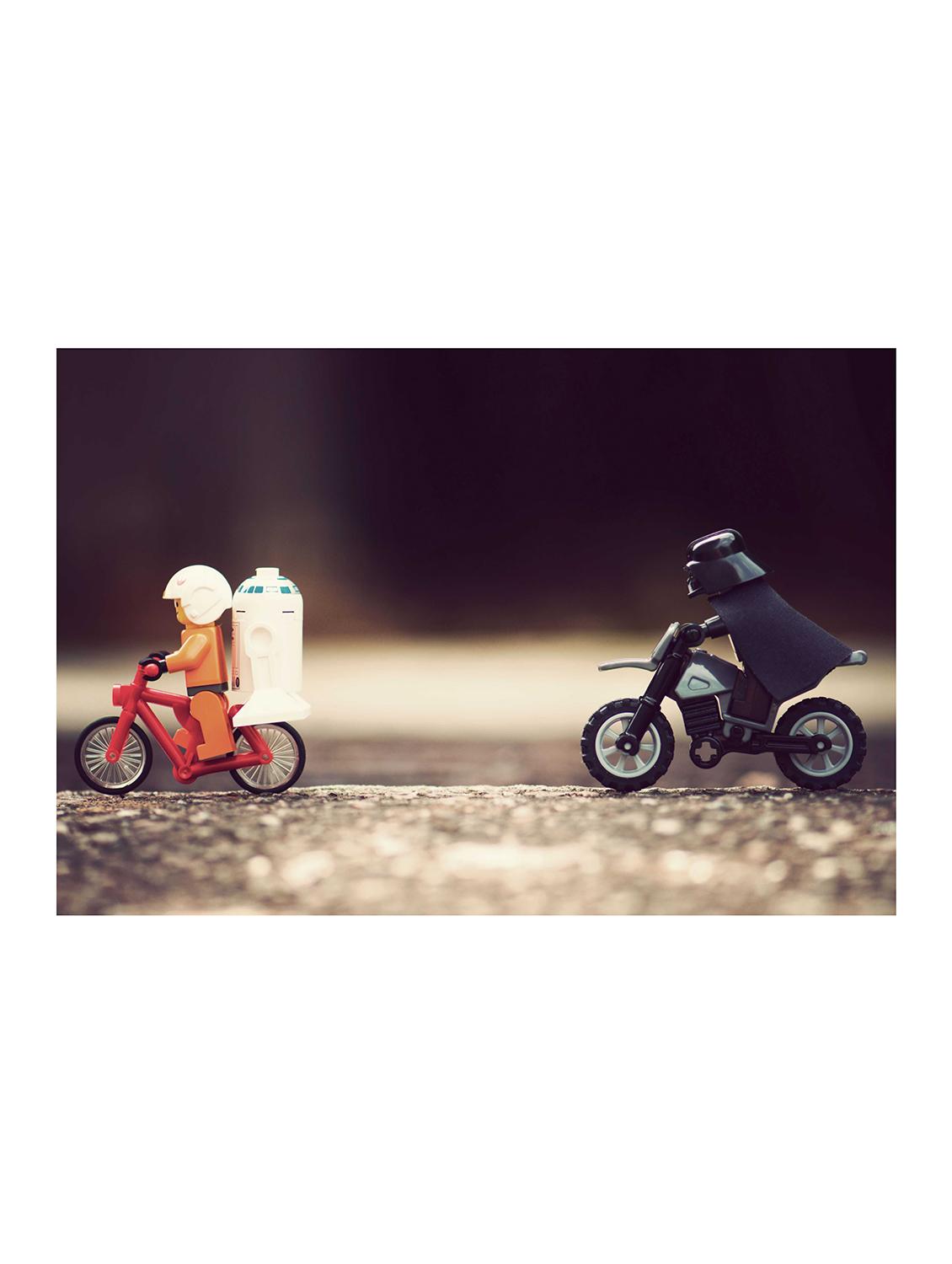 Rawpockets"Bike Chase"Wall posters (PaperBoard,33cmX48cm) - 15732005 - Zoom Image - 1