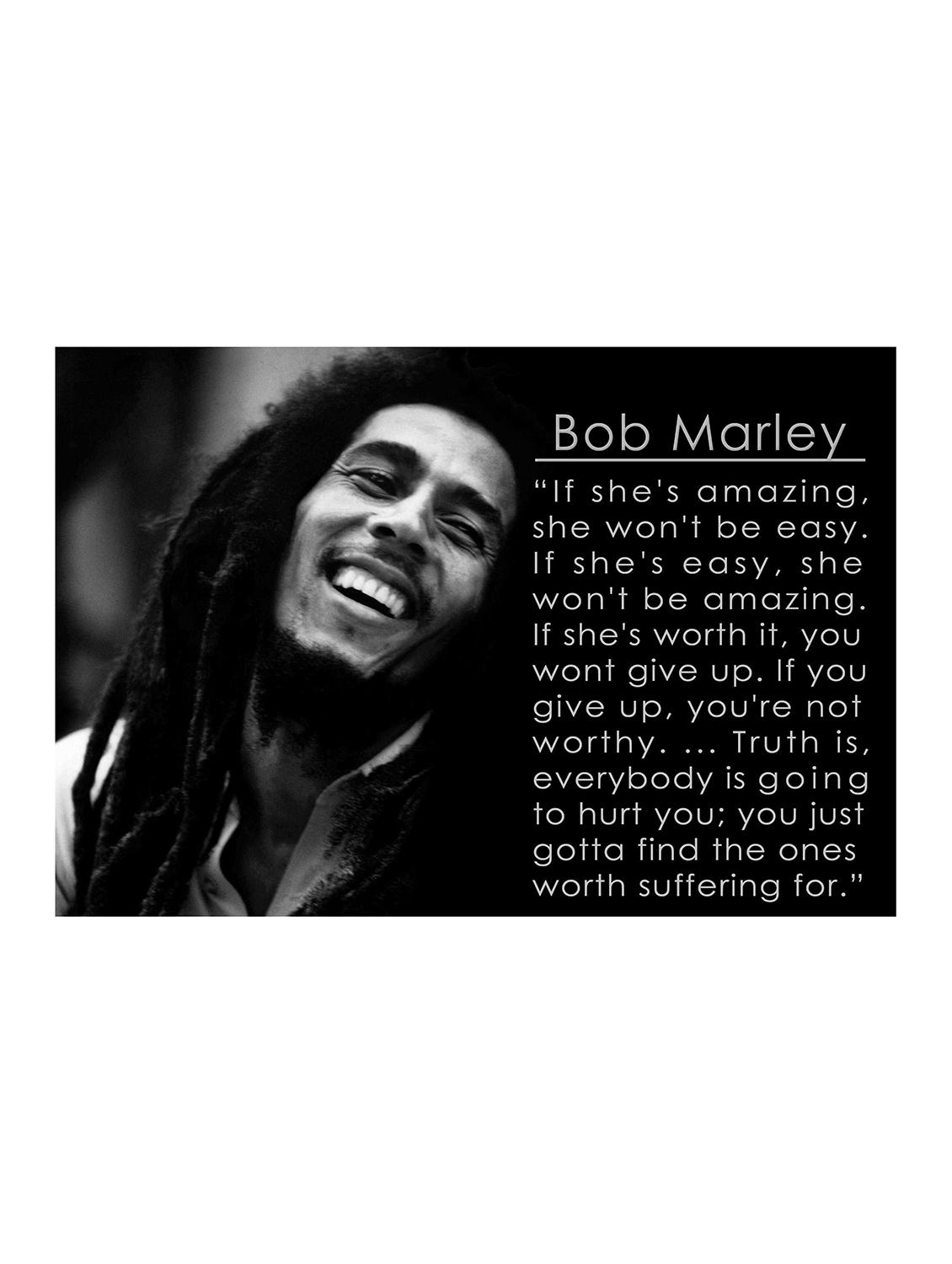 Rawpockets"Bob Marley Quotes"Wall posters (PaperBoard,33cmX48cm) - 15732009 - Zoom Image - 1