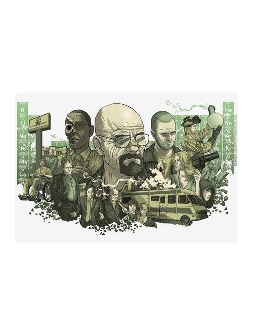 Rawpockets"Breaking Bad Characters"Wall posters (PaperBoard,33cmX48cm) - 15732011 - Standard Image - 1