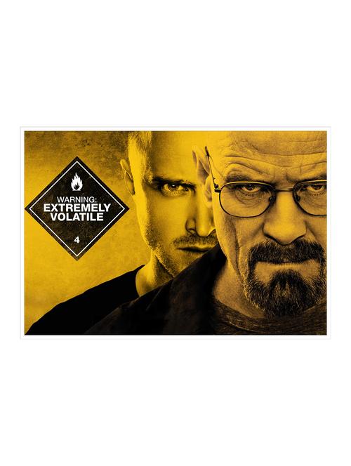 Rawpockets"Breaking Bad Warning"Wall posters (PaperBoard,33cmX48cm) - 15732012 - Standard Image - 1