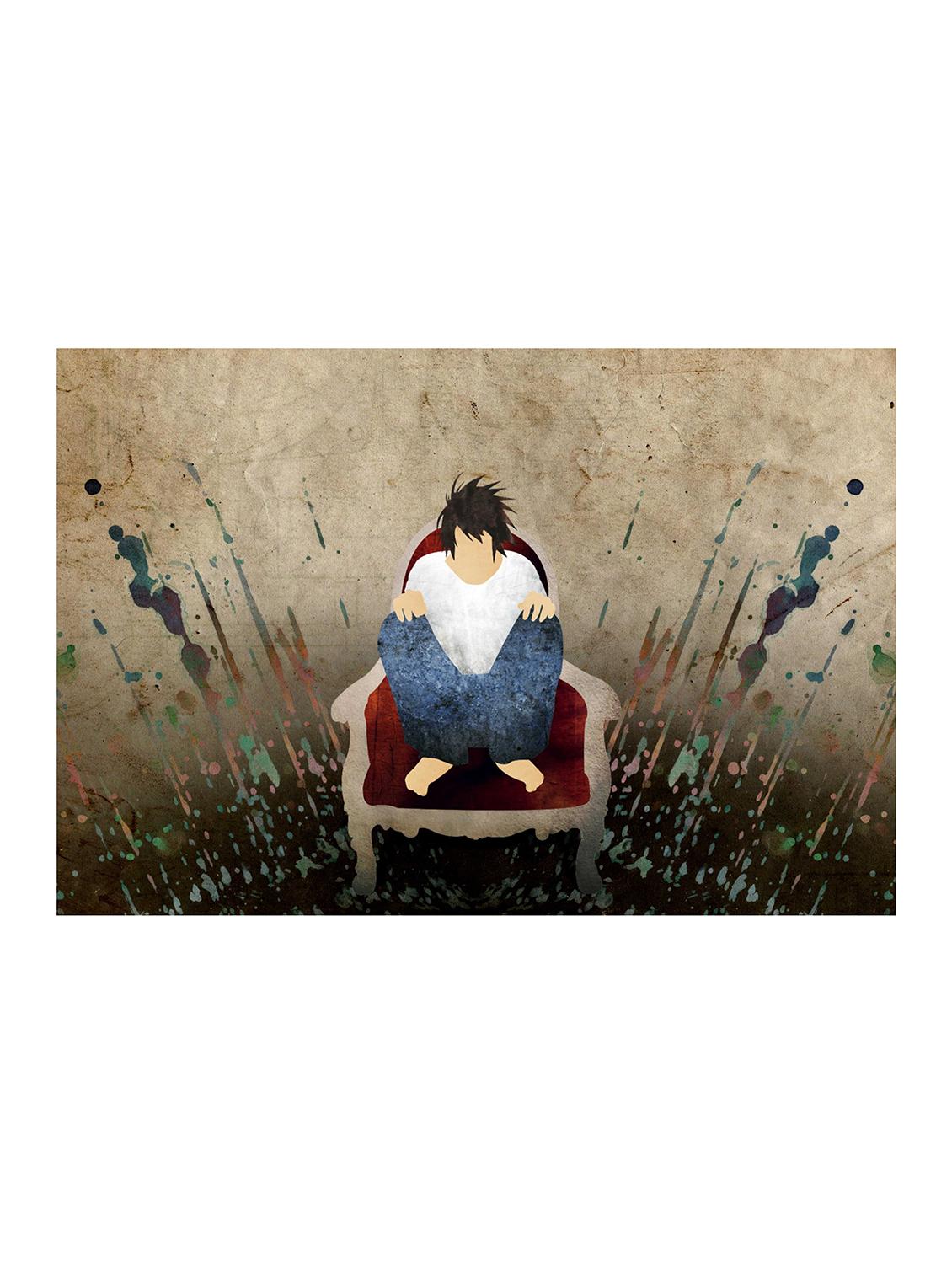 Rawpockets"Death Note Lawliet"Wall posters (PaperBoard,33cmX48cm) - 15732017 - Zoom Image - 1