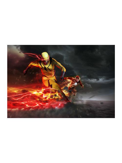 Rawpockets"Flash Yellow & Red"Wall posters (PaperBoard,33cmX48cm) - 15732024 - Standard Image - 1