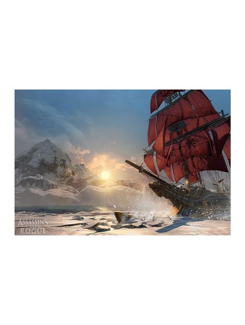 Rawpockets"Assasin's Creed Rogue Ship"Wall posters (PaperBoard,33cmX48cm) - 15732081 - Standard Image - 1