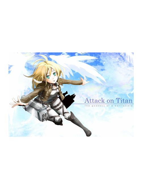 rawpockets"attack on titans - goodness of a battlefield"wall posters (paperboard,33cmx48cm) - 15732093 - Very Small Image - 1