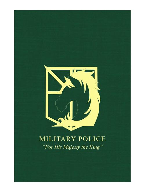 Rawpockets"Attack on Titans - Military Police"Wall posters (PaperBoard,33cmX48cm) - 15732094 - Standard Image - 1