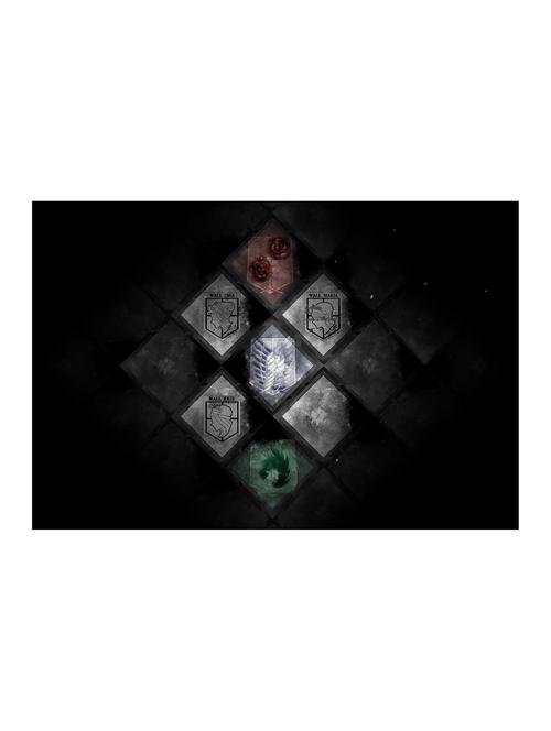 Rawpockets"Attack on Titans Emblem Hori"Wall posters (PaperBoard,33cmX48cm) - 15732097 - Standard Image - 1