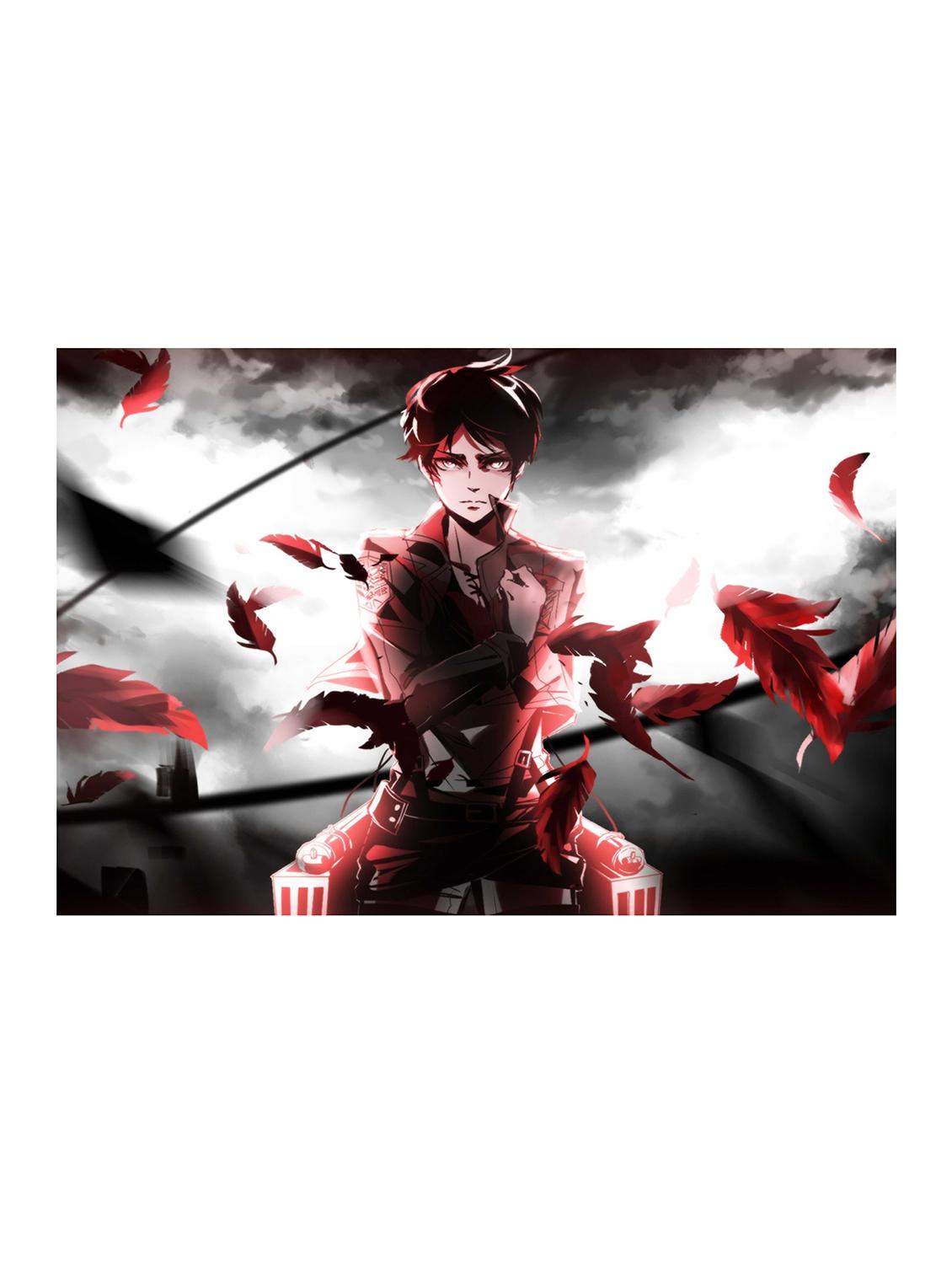 Rawpockets"Attack on Titans Feather"Wall posters (PaperBoard,33cmX48cm) - 15732099 - Zoom Image - 1