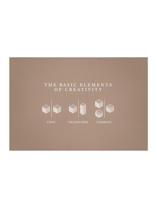 Rawpockets"Basics Elements of Creativity"Wall posters (PaperBoard,33cmX48cm) - 15732103 - Standard Image - 1