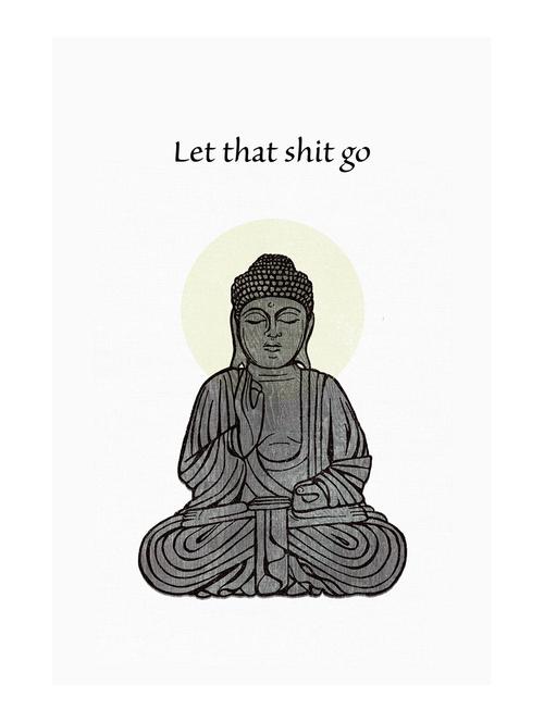Rawpockets"Bhudda Meditation"Wall posters (PaperBoard,33cmX48cm) - 15732110 - Standard Image - 1
