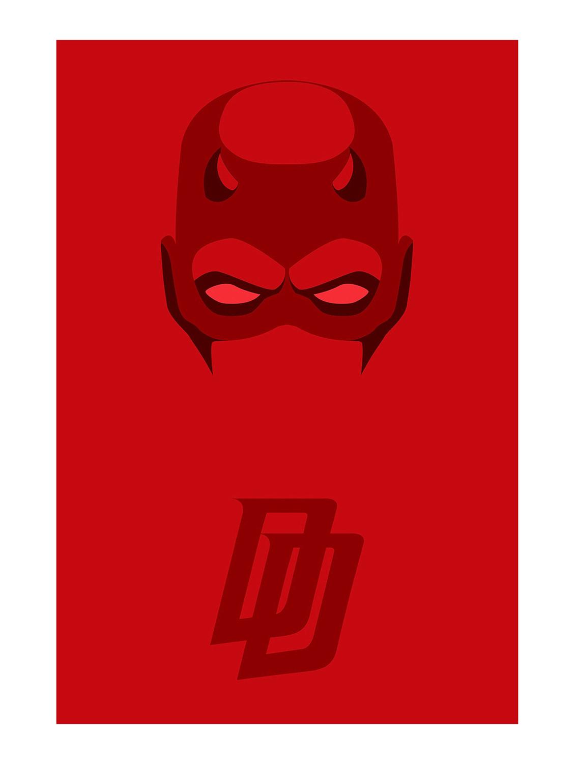 Rawpockets"Dare Devil Mask"Wall posters (PaperBoard,33cmX48cm) - 15732123 - Zoom Image - 1