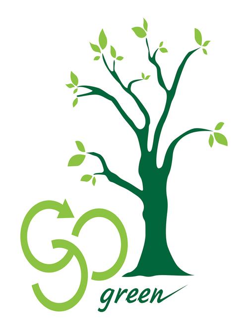 Rawpockets"Go Green"Wall posters (PaperBoard,33cmX48cm) - 15732139 - Standard Image - 1