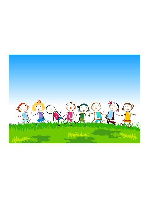 Rawpockets"Happy Children"Wall posters (PaperBoard,33cmX48cm) - 15732149 - Standard Image - 1